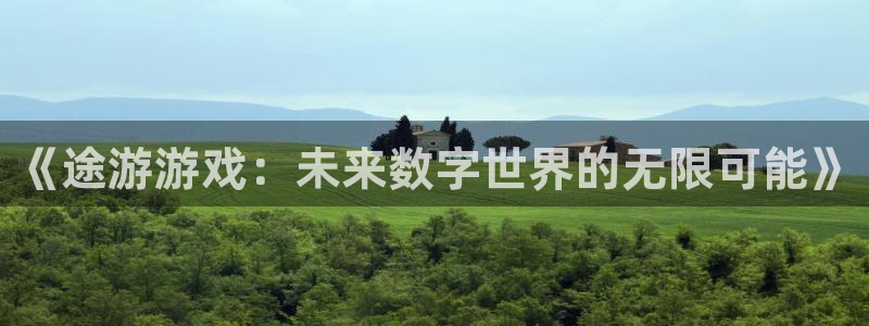 杏盛平台主管：《途游游戏：未来数字世界的无限可能》